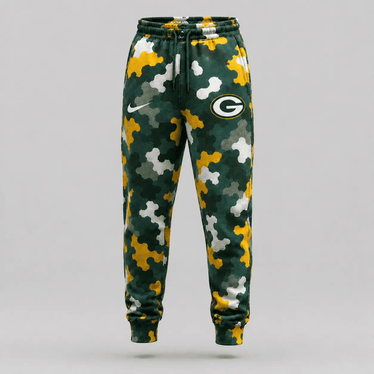 Green Bay Packers | Premium NFL Game Day Camo Hoodie & Jogger Set NY - Image 3