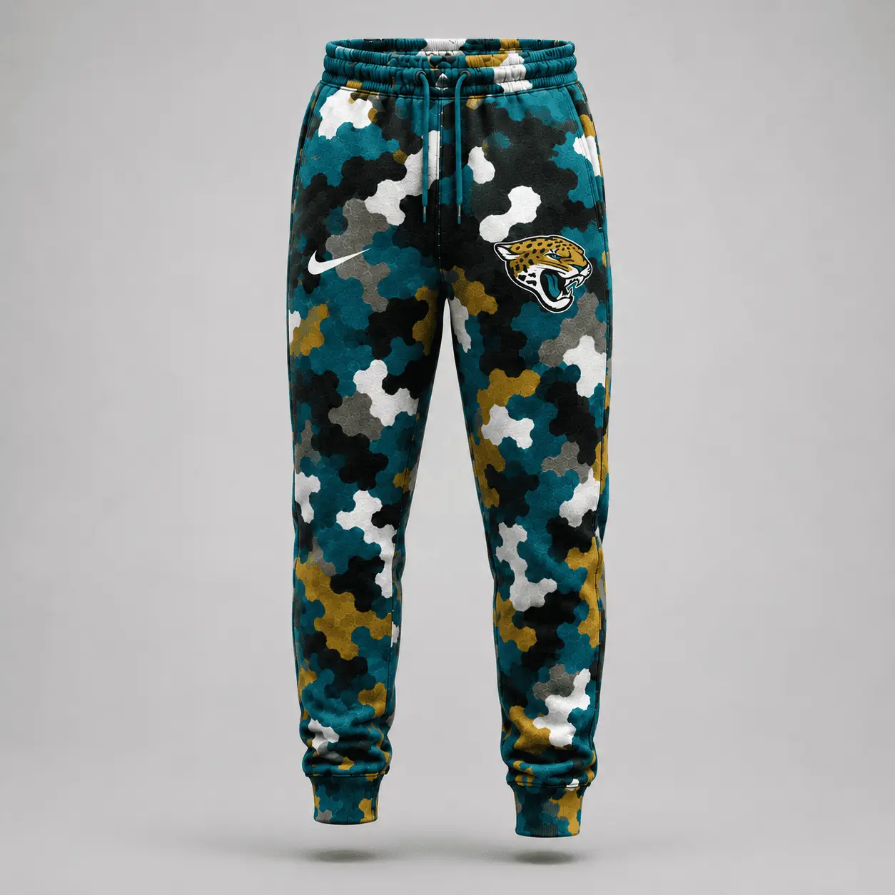 Jacksonville Jaguars | Premium NFL Game Day Camo Hoodie & Jogger Set NY - Image 3