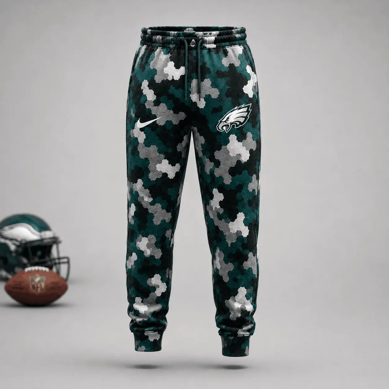 Philadelphia Eagles | Premium NFL Game Day Camo Hoodie & Jogger Set NY - Image 3
