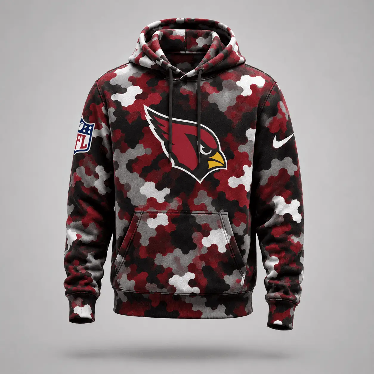 Arizona Cardinals | Premium NFL Game Day Camo Hoodie & Jogger Set NY - Image 2