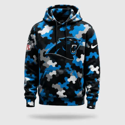 Carolina Panthers | Premium NFL Game Day Camo Hoodie & Jogger Set NY
