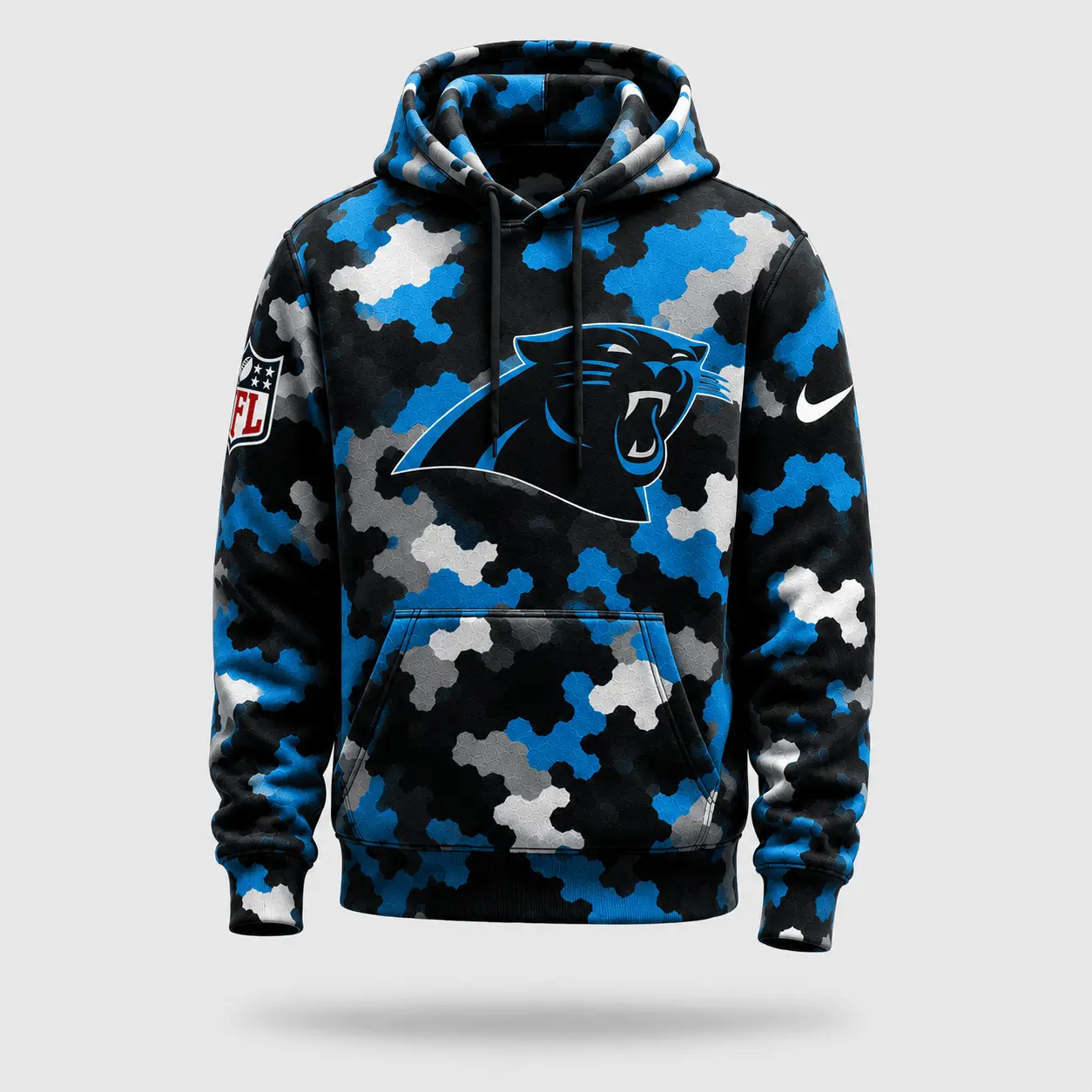 Carolina Panthers | Premium NFL Game Day Camo Hoodie & Jogger Set NY