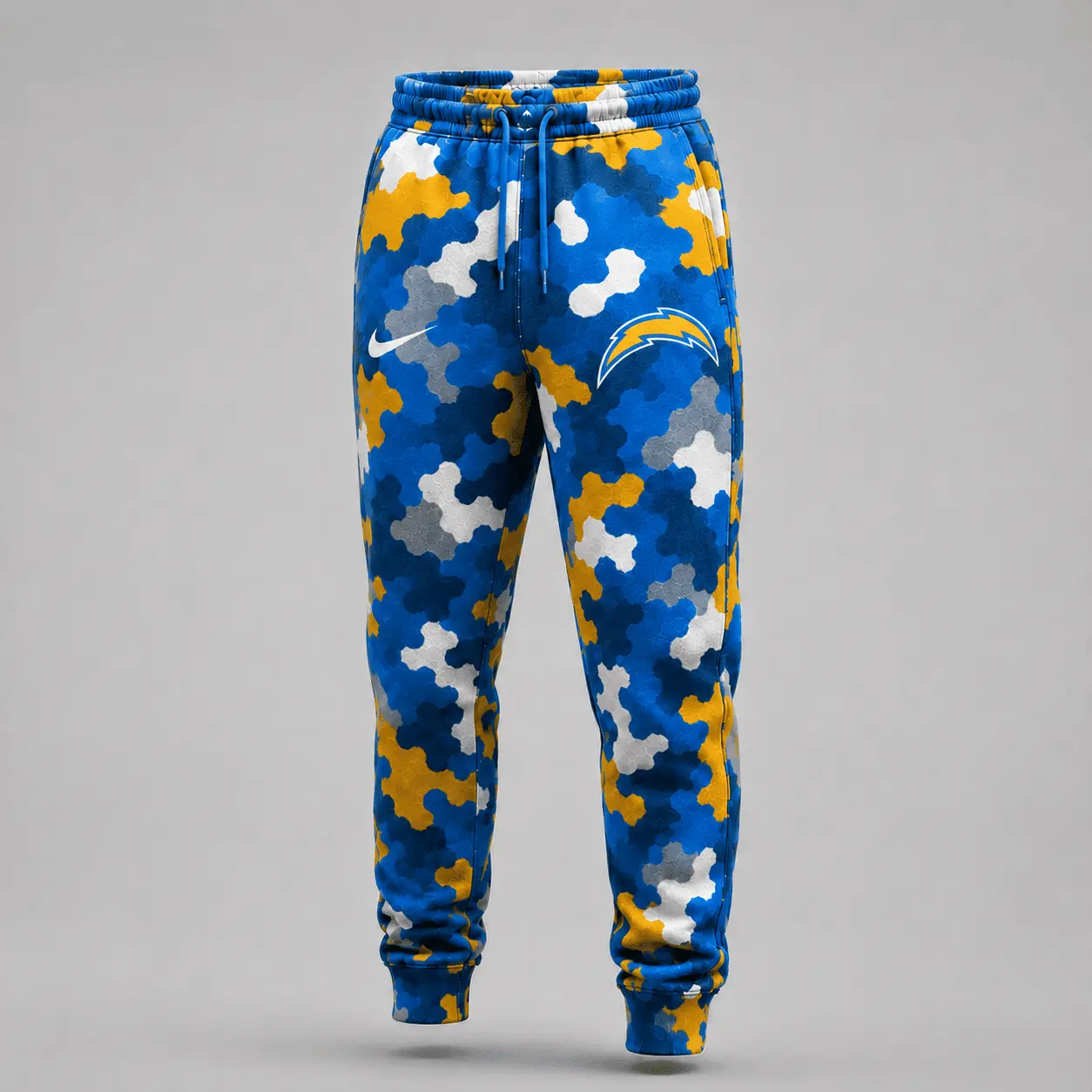 Los Angeles Chargers | Premium NFL Game Day Camo Hoodie & Jogger Set NY - Image 3