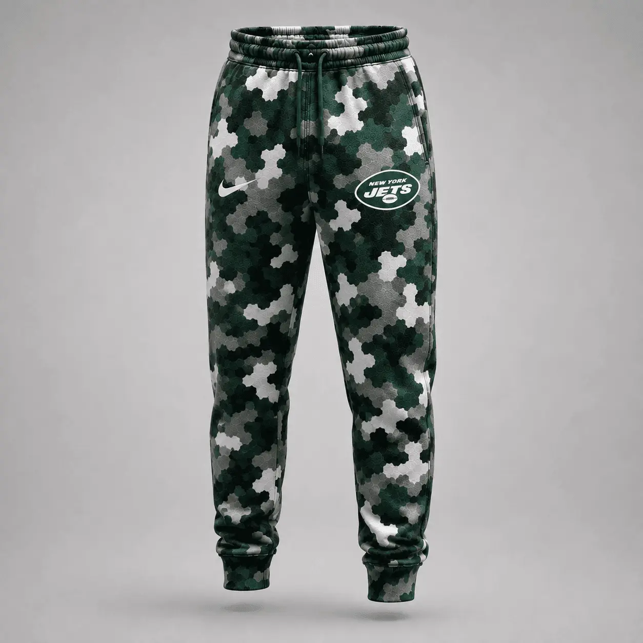 New York Jets | Premium NFL Game Day Camo Hoodie & Jogger Set NY - Image 3