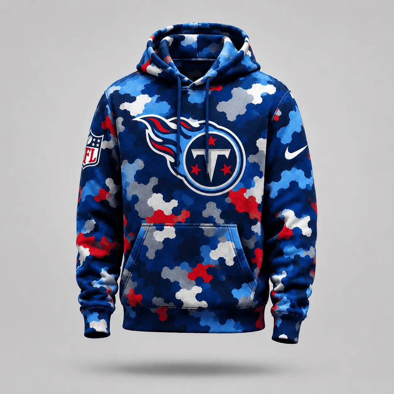 Tennessee Titans | Premium NFL Game Day Camo Hoodie & Jogger Set NY - Image 2