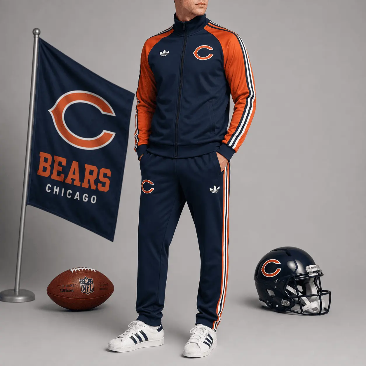 Chicago Bears | Premium NFL Game Day Jacket & Jogger Set NY