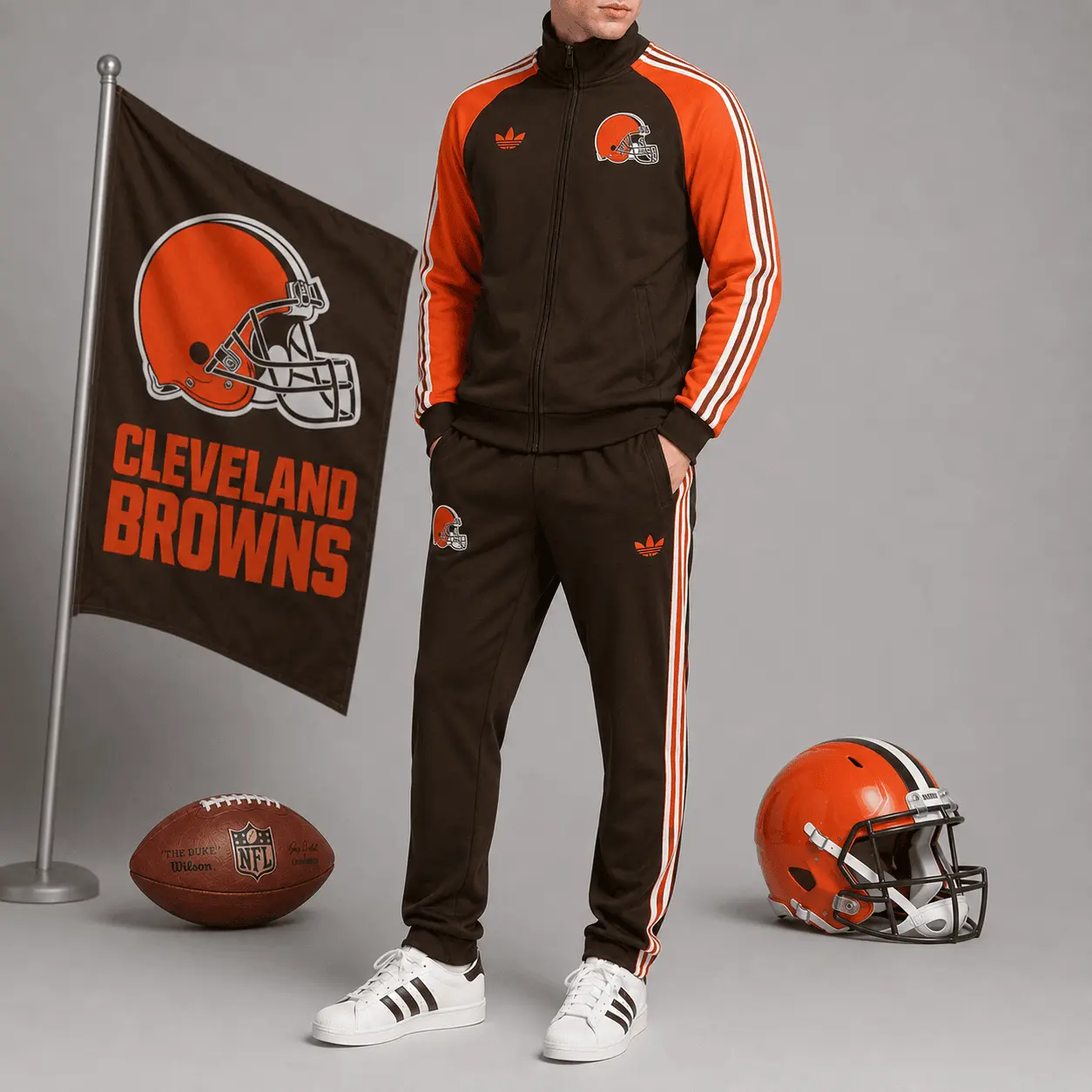 Cleveland Browns | Premium NFL Game Day Jacket & Jogger Set NY