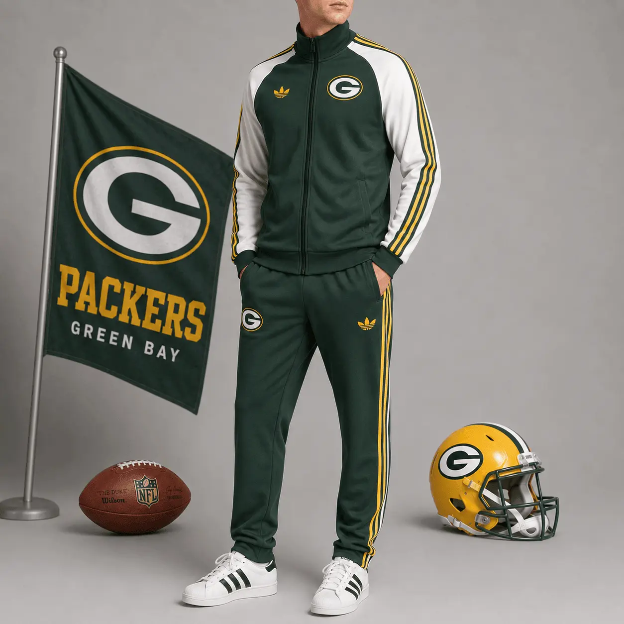 Green Bay Packers | Premium NFL Game Day Jacket & Jogger Set NY
