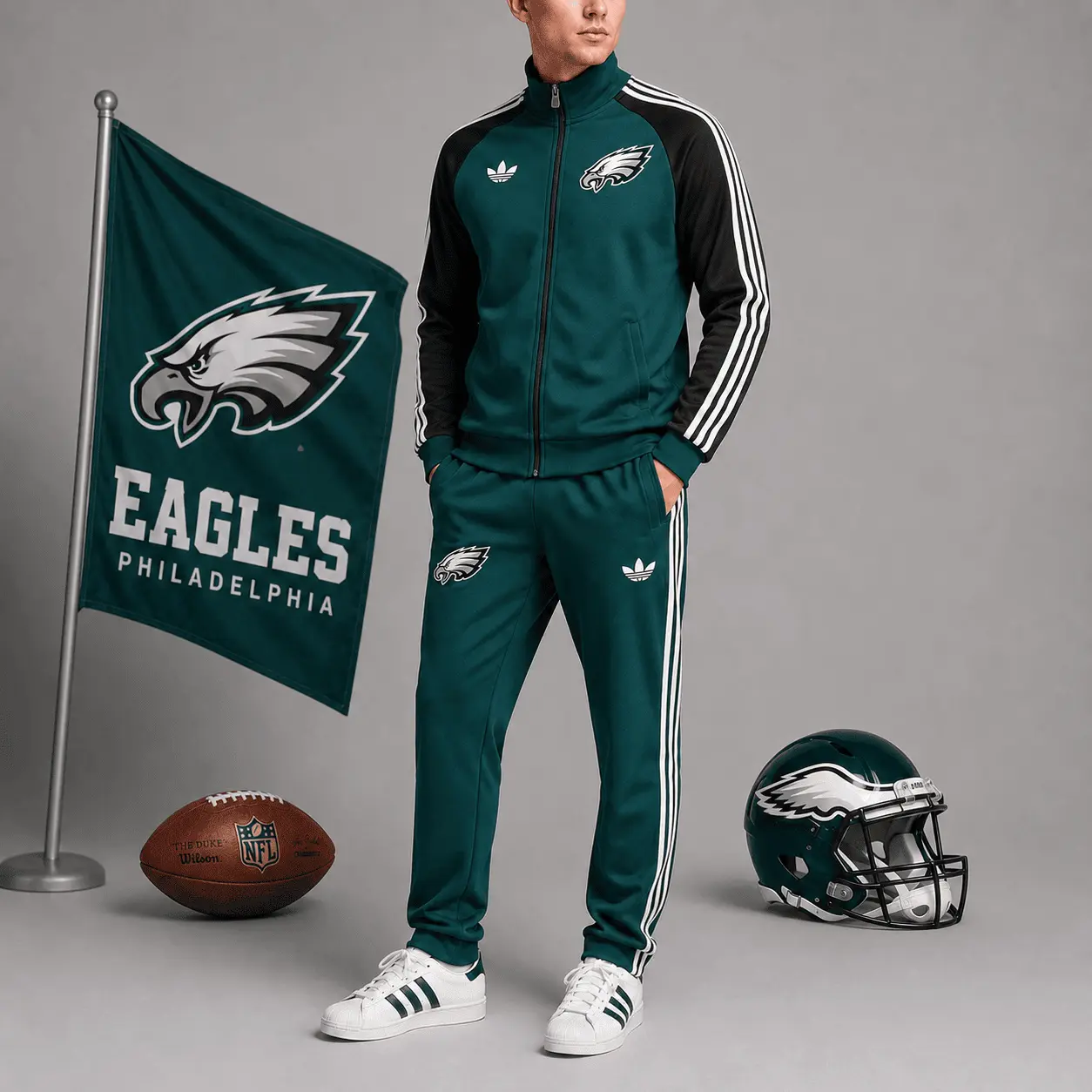Philadelphia Eagles | Premium NFL Game Day Jacket & Jogger Set NY