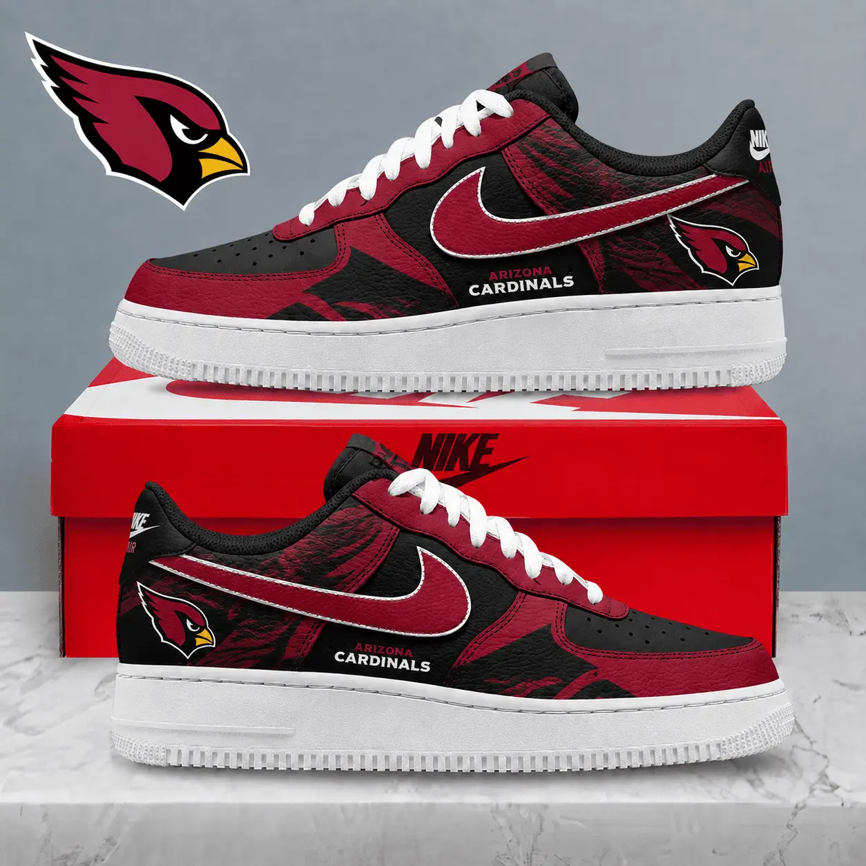 Arizona Cardinals | Premium NFL Stadium Talon Line AF1 Shoes NTD