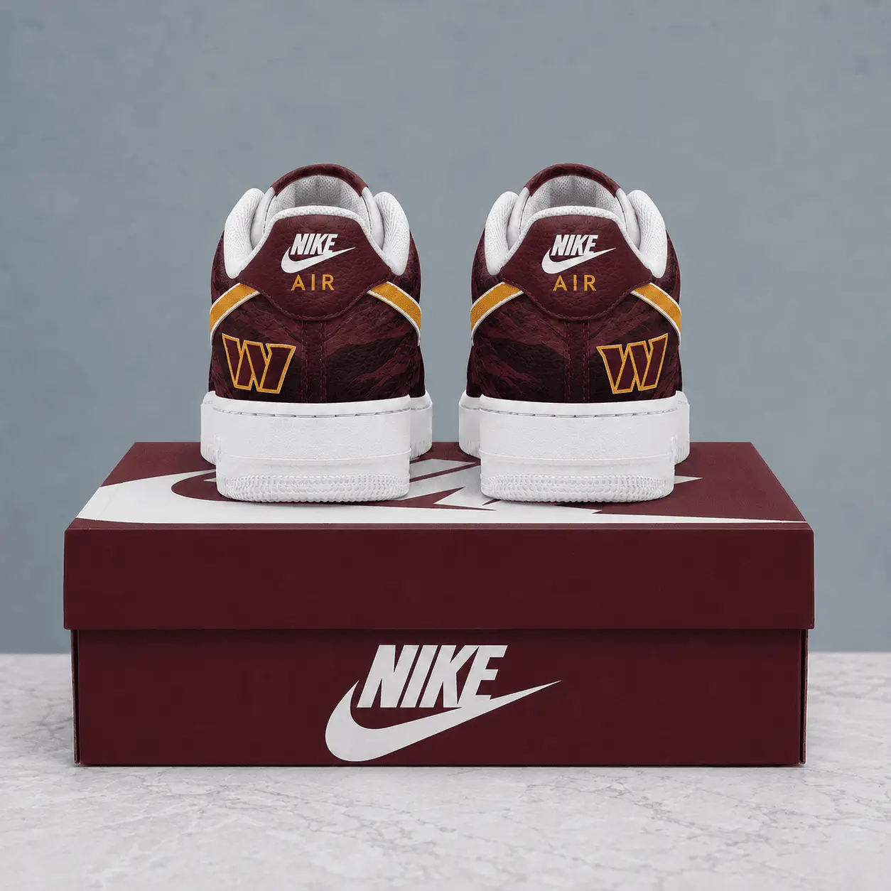 Washington Commanders | Premium NFL Stadium Talon Line AF1 Shoes NTD - Image 3