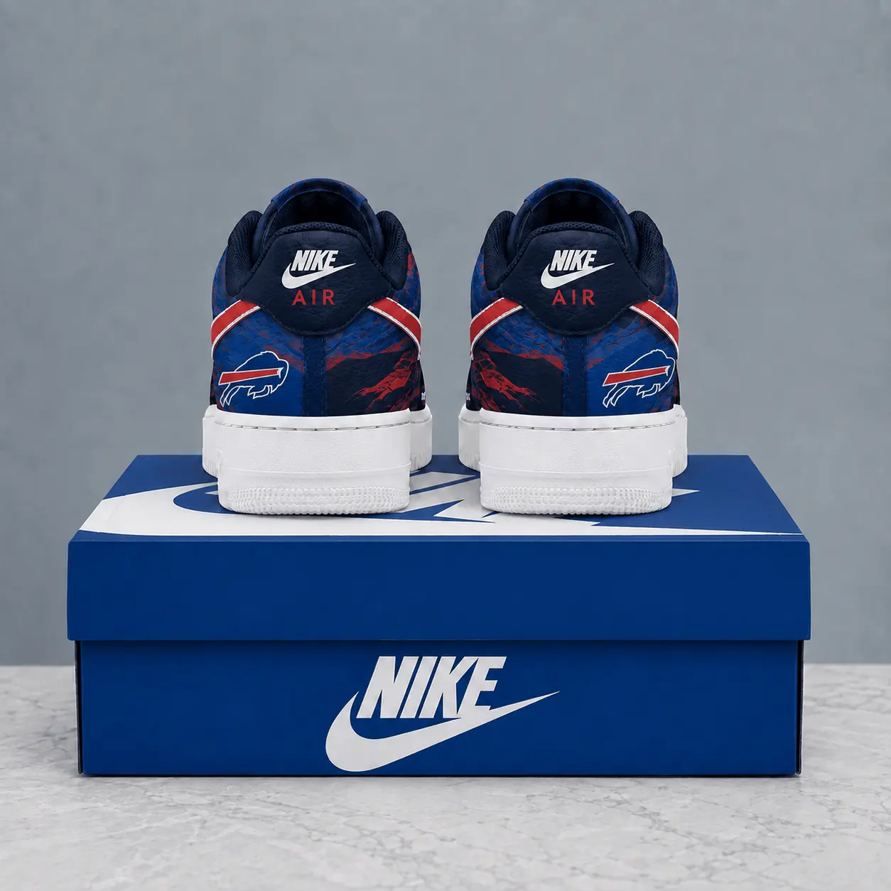 Buffalo Bills | Premium NFL Stadium Talon Line AF1 Shoes NTD - Image 3