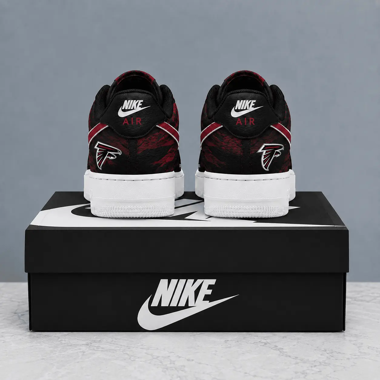 Atlanta Falcons | Premium NFL Stadium Talon Line AF1 Shoes NTD - Image 3