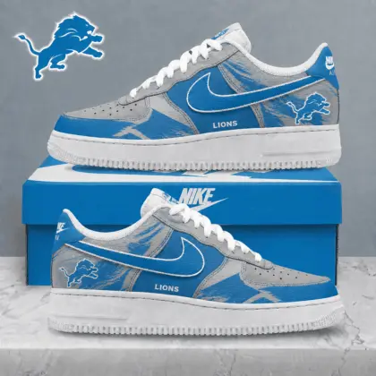 Detroit Lions | Premium NFL Stadium Talon Line AF1 Shoes NTD