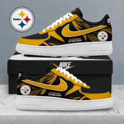 Pittsburgh Steelers | Premium NFL Stadium Talon Line AF1 Shoes NTD