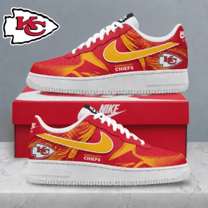 Kansas City Chiefs | Premium NFL Stadium Talon Line AF1 Shoes NTD