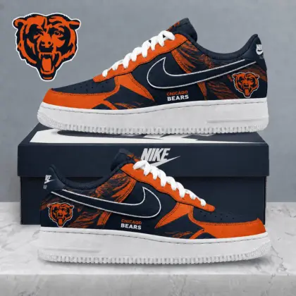 Chicago Bears | Premium NFL Stadium Talon Line AF1 Shoes NTD
