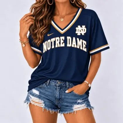 Notre Dame Fighting Irish | Premium NCAA Classic Game Day V-Neck Shirt NY