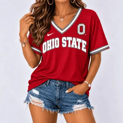 Ohio State Buckeyes | Premium NCAA Classic Game Day V-Neck Shirt NY