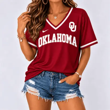 Oklahoma Sooners | Premium NCAA Classic Game Day V-Neck Shirt NY