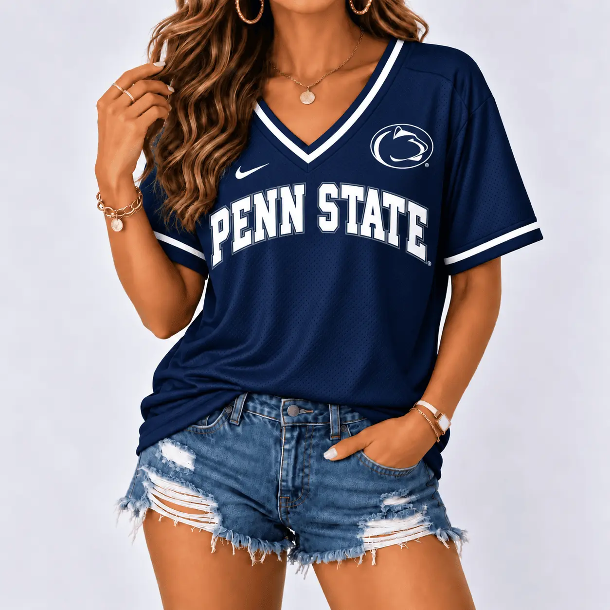 Penn State Nittany Lions | Premium NCAA Classic Game Day V-Neck Shirt NY